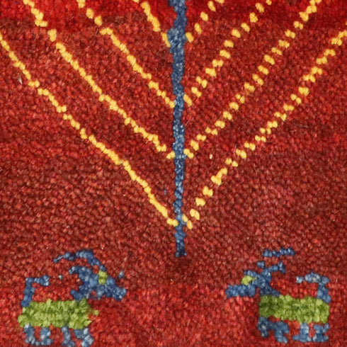 ギャッベ絨毯 9212262【31×35】