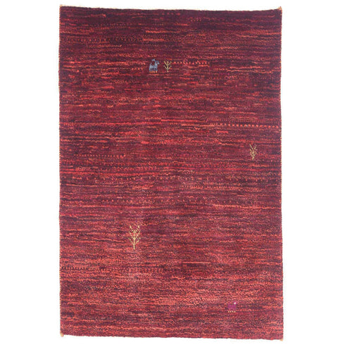 ギャッベ絨毯 「レアキャラ」 9215528【117×80】