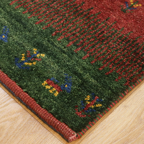 ギャッベ絨毯 9218245【33×32】