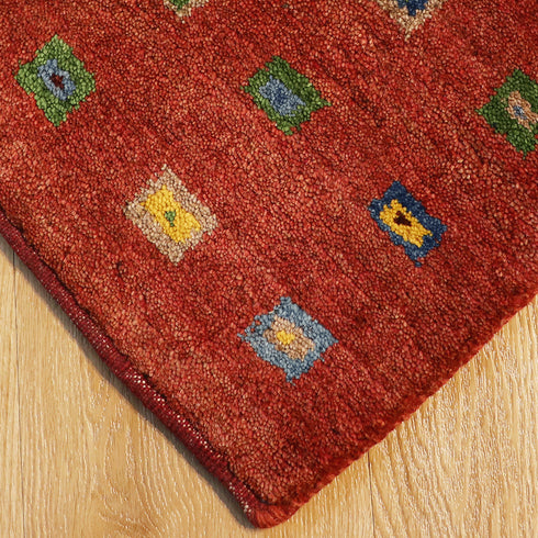 ギャッベ絨毯 9225893【32×32】