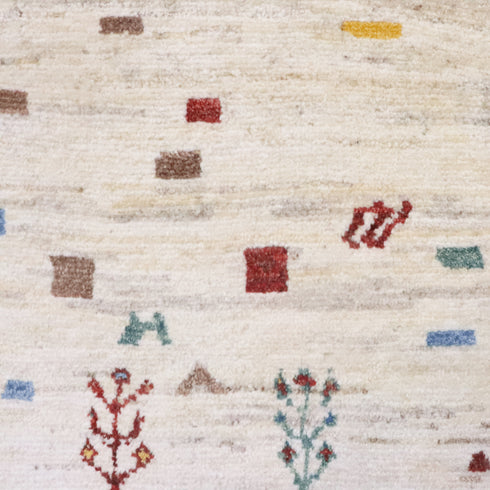 ギャッベ絨毯「宝箱のよう」9226893【304×204】