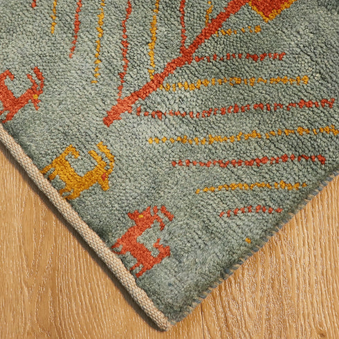 ギャッベ絨毯 10145695【33×31】