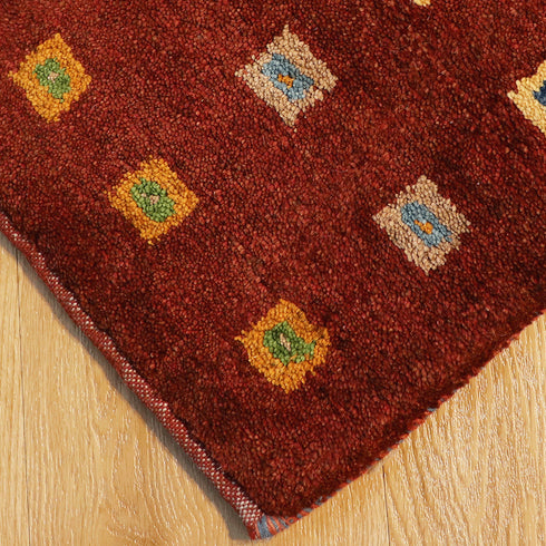 ギャッベ絨毯 9233254【32×35】