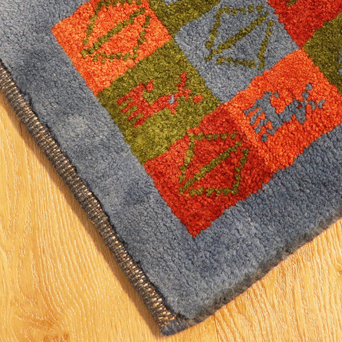 ギャッベ絨毯 9233383【32×35】