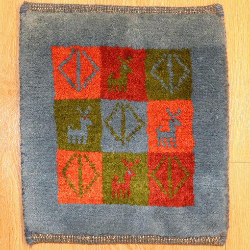 ギャッベ絨毯 9233383【32×35】