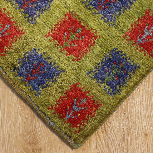 ギャッベ絨毯 9234005【31×33】