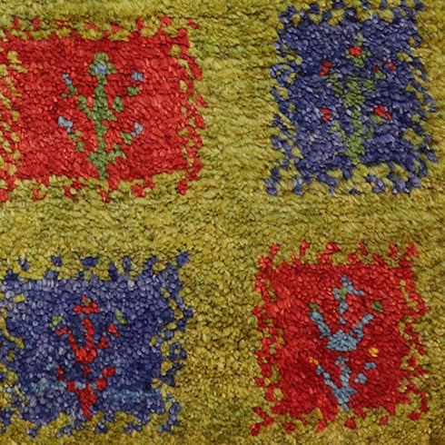 ギャッベ絨毯 9234005【31×33】