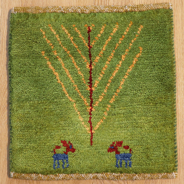 ギャッベ絨毯 9234327【31×31】