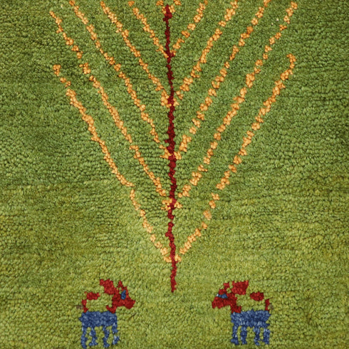 ギャッベ絨毯 9234327【31×31】