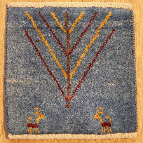 ギャッベ絨毯 9240215【30×30】