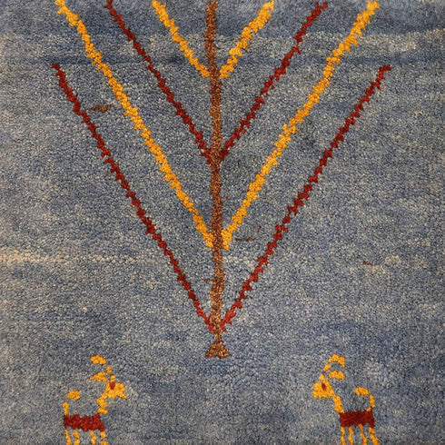 ギャッベ絨毯 9240215【30×30】