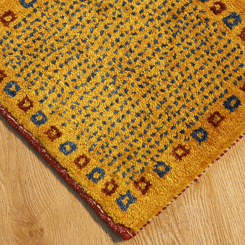 ギャッベ絨毯 9240217【30×29】