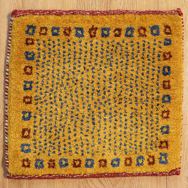 ギャッベ絨毯 9240217【30×29】