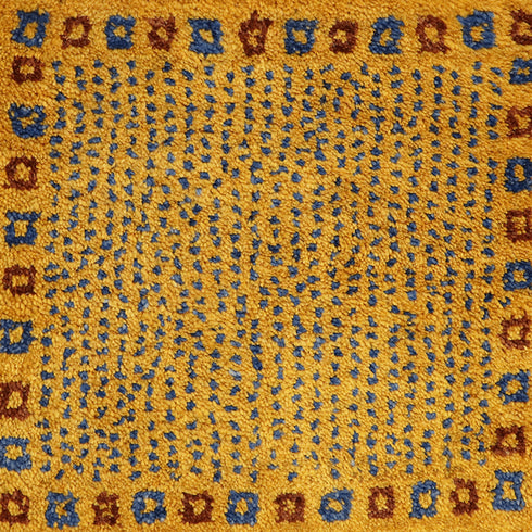 ギャッベ絨毯 9240217【30×29】