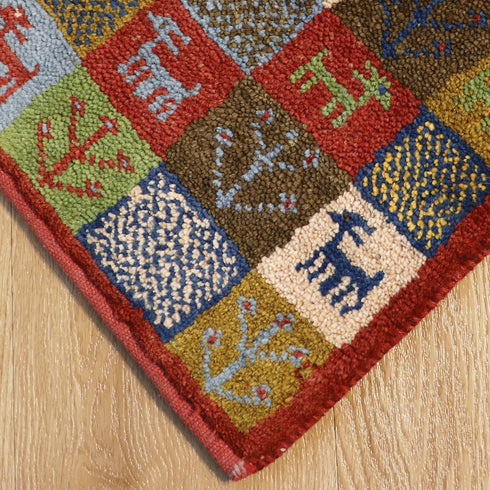 ギャッベ絨毯 9240841【32×35】