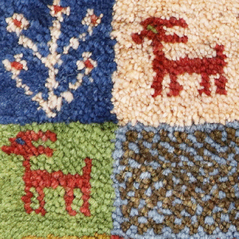 ギャッベ絨毯 9240841【32×35】