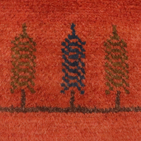 ギャッベ絨毯 「整列!!」 9241288【58×89】