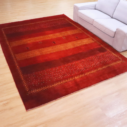 ギャッベ絨毯「かわいらしい生命の樹」9246230【298×216】