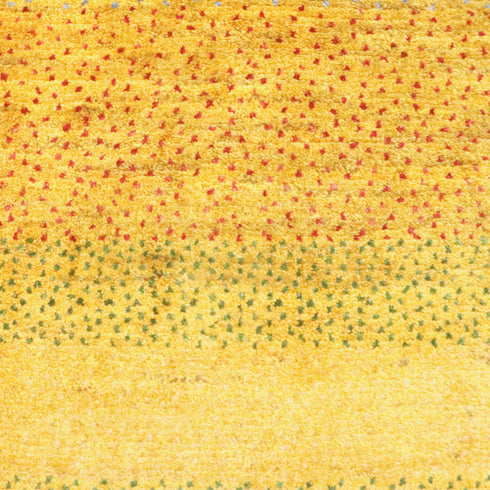 ギャッベ絨毯「陽だまりのドット」 9253200【184×119】