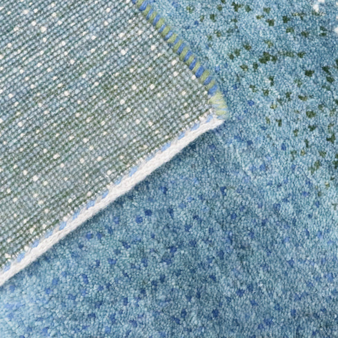 ギャッベ絨毯 「蒼穹の風景」 930231【290×216】