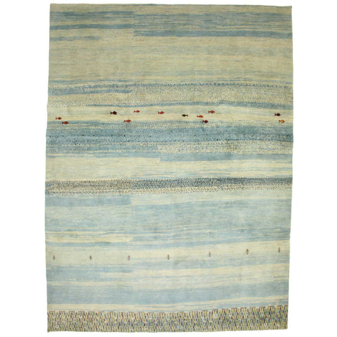 ギャッベ絨毯「金魚の水槽」930238【293×217】