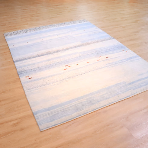 ギャッベ絨毯「金魚の水槽」930238【293×217】