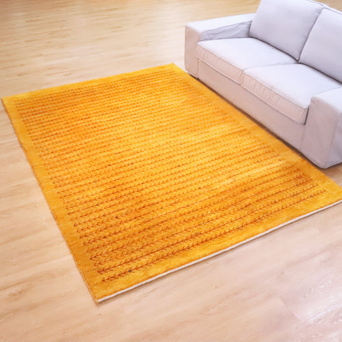 ギャッベ絨毯「陽だまり色のギャッベ」 930290【238×175】