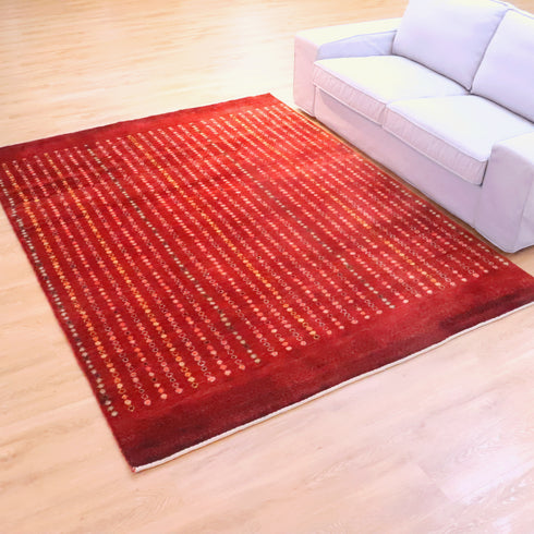 ギャッベ絨毯「小さな宝石の輪」 930511【243×190】