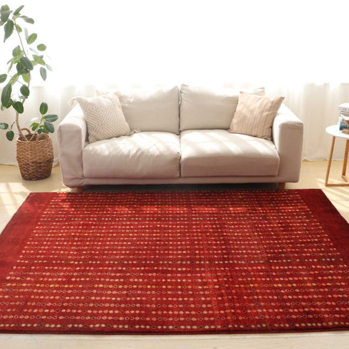 ギャッベ絨毯「小さな宝石の輪」 930511【243×190】