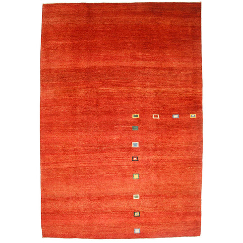 ギャッベ絨毯「生命のスクエア」 931318【273×186】