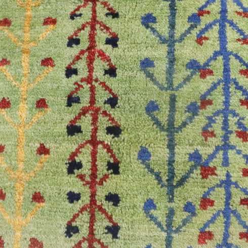 ギャッベ絨毯 「草木の彩り」 9313358【225×173】