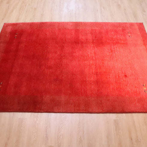 ギャッベ絨毯「四隅のかわいい文様」9314372【292×204】