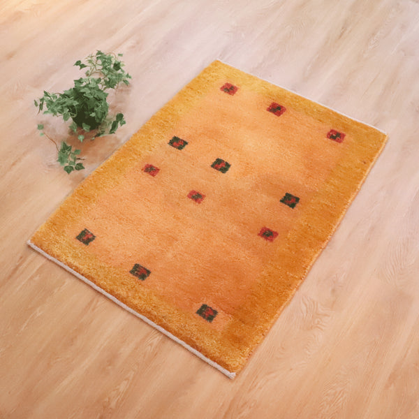 ギャッベ絨毯 「控え目」 9318560【113×83】