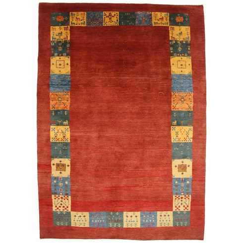 ギャッベ絨毯「花壇」9318605【287×202】