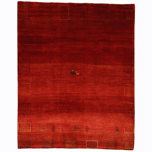 ギャッベ絨毯「フードがかわいい」9408124【215×171】