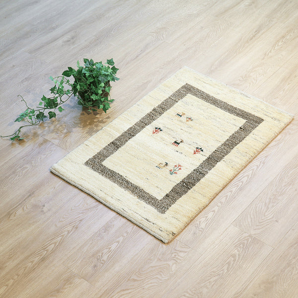 ギャッベ絨毯「」9414571【88×60】