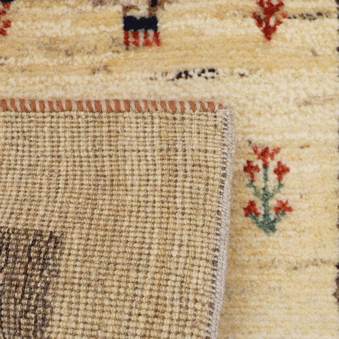 ギャッベ絨毯「」9414571【88×60】