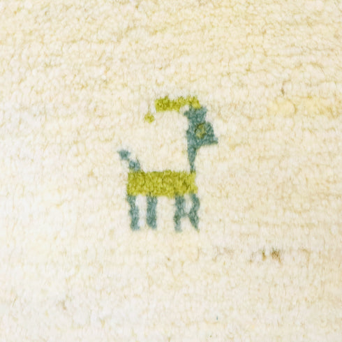 ギャッベ絨毯「優しいヤギさん」950094【223×162】