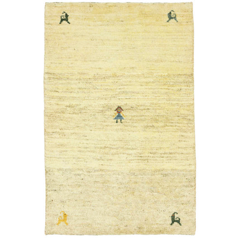 ギャッベ絨毯 「元気な羊」 950180【123×80】