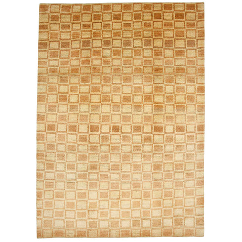 ギャッベ絨毯「モダンな市松の美しさ」 9502890【237×168】