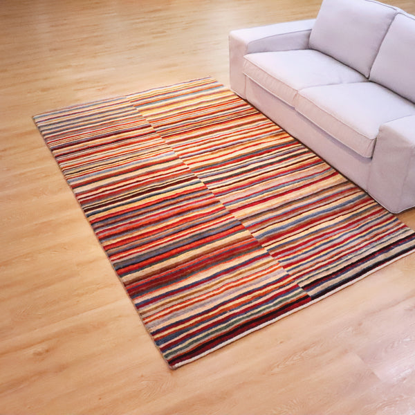 ギャッベ絨毯 「彩段」 950308【249×150】