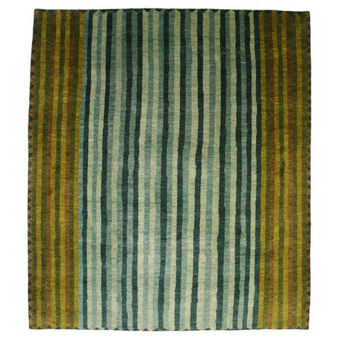 ギャッベ絨毯「爽やかな色合い」9503991【244×213】