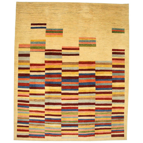 ギャッベ絨毯「安らぎの輪 9507468【247×204】