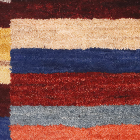 ギャッベ絨毯「安らぎの輪 9507468【247×204】