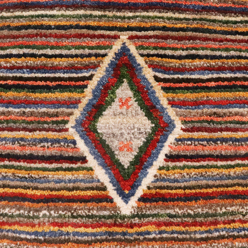 ギャッベ絨毯 「トランジ(ひし形)」 9508519【134×79】