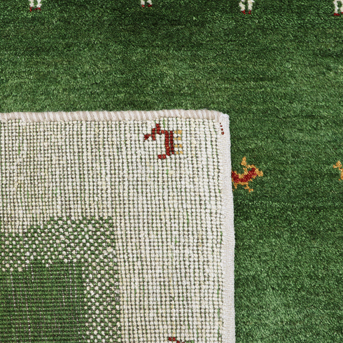 ギャッベ絨毯「生命の草原」9508578【179×115】