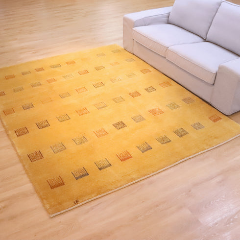 ギャッベ絨毯「黄金の水場」 961607【238×193】