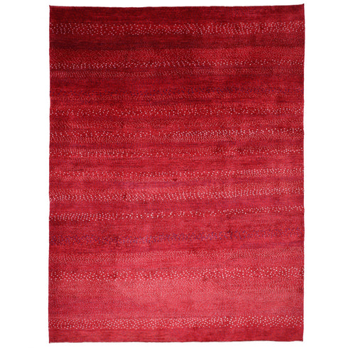 ギャッベ絨毯 「あかねの大地」 961912【293×223】