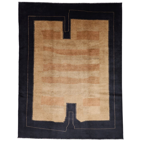 ギャッベ絨毯「静寂の縁」 970106【285×219】