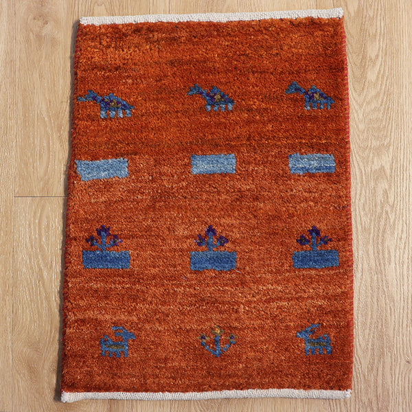 ギャッベ絨毯 10096804【44×32】